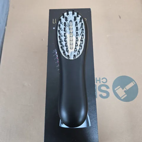 LUNAMOUR LASERBOOST+ RF SONIC & LL-LASER HAIR GROWTH BRUSH + VANOUR HAIR GROWTH BRUSH – BOXED