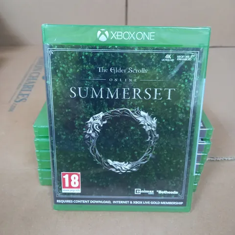 LOT OF 7 SEALED THE ELDER SCROLLS ONLINE SUMMERSET FOR XBOX ONE