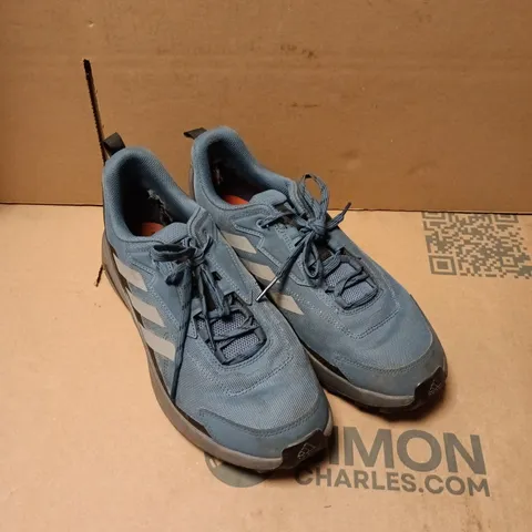 ADIDAS TERREX SNEAKERS – MEN’S, BLUE/GREY ATHLETIC SHOES UK 9.5