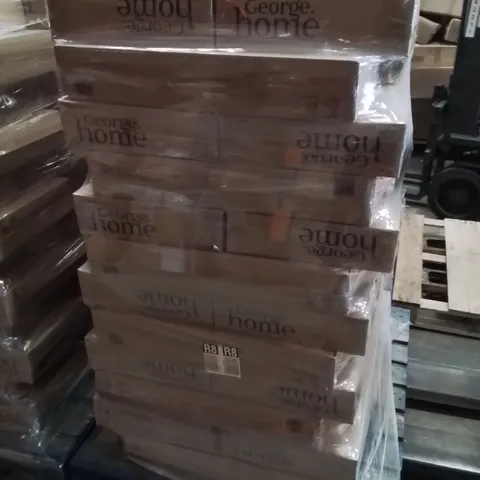 PALLET CONTAINING LARGE QUANTITY OF BRAND NEW WOODEN LARGE WORKBENCHES 