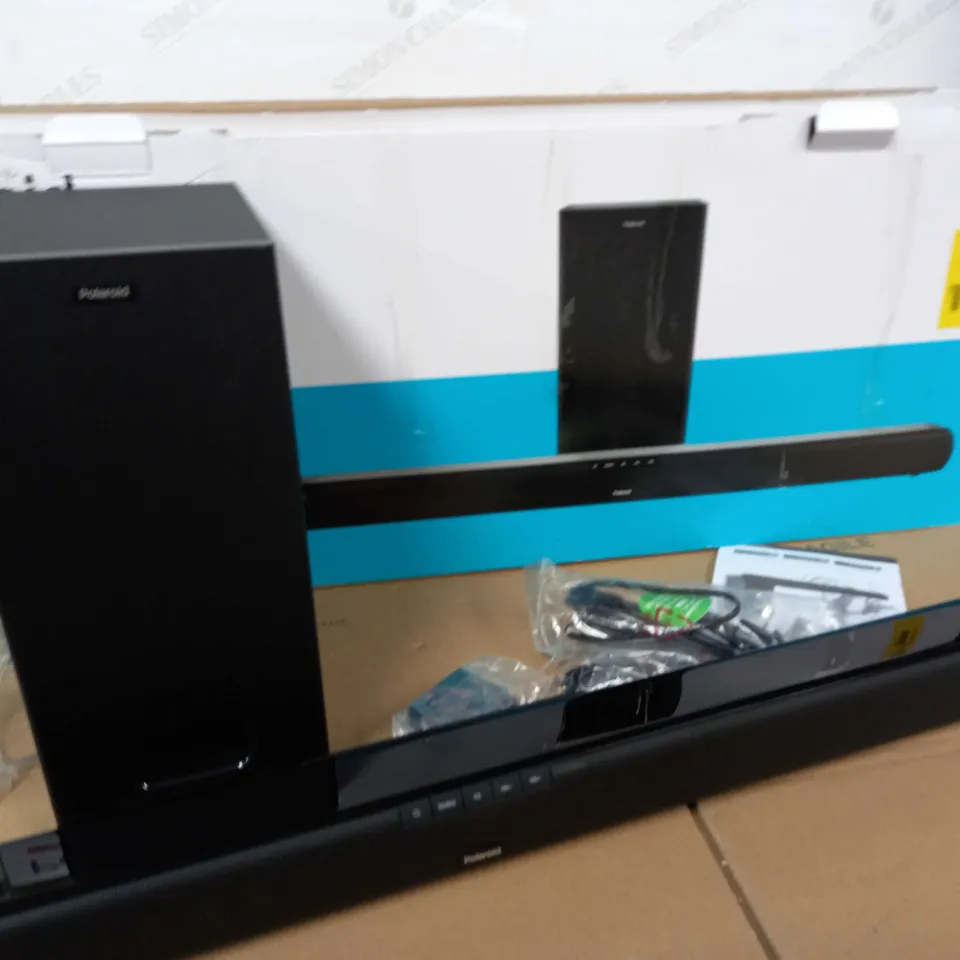 POLAROID BLUETOOTH SOUND BAR WITH SUBWOOFER