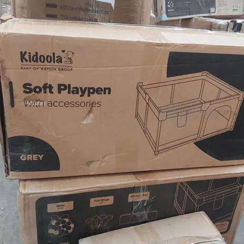 BOXED KIDOOLA SOFT PLAYPEN