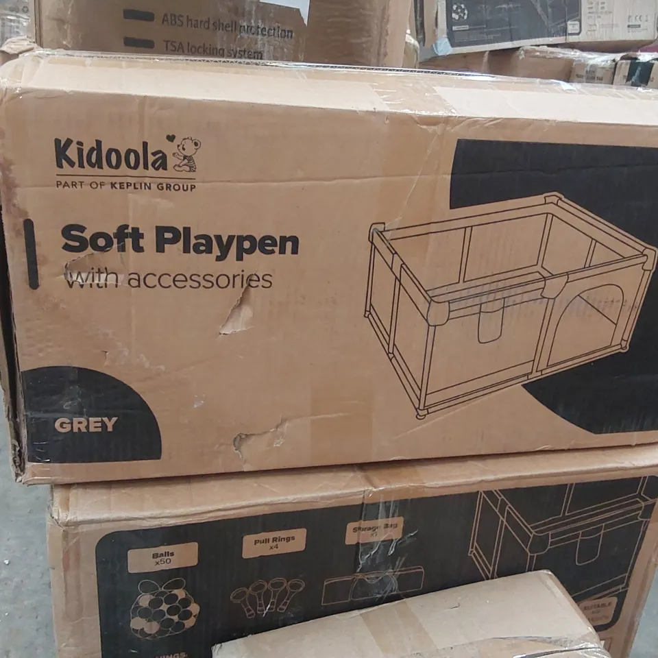 BOXED KIDOOLA SOFT PLAYPEN 