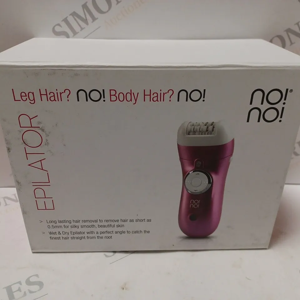 BOXED NO!NO! WET AND DRY EPILATOR NONO024 