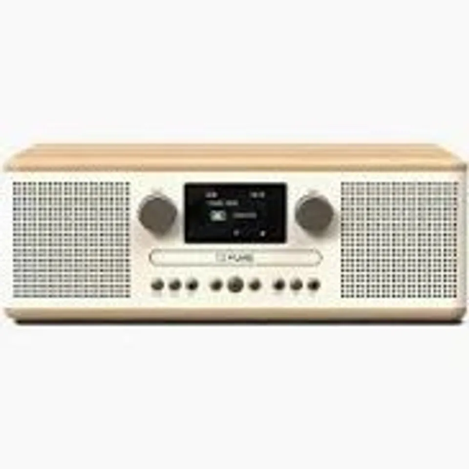 PURE CLASSIC CD6 COTTON WHITE/OAK CD/BLUETOOTH/DAB+/FM RADIO SYSTEM