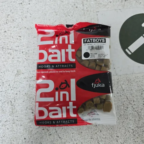 FATBOYS 250+ INSTANT ACTION HOOKBAIT β YELLOW 10MM PELLET SIZE (2IN1 BAIT)