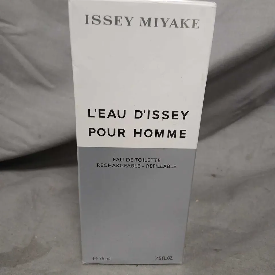 BOXED AND SEALED ISSEY MIYAKE L'EAU D'ISEY POUR HOMME EAU DE TOILETTE 75ML