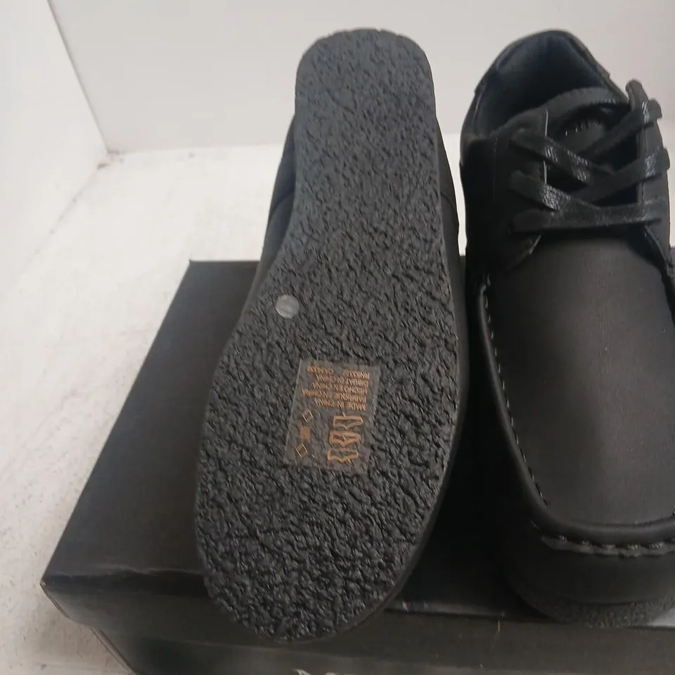 METISSIER DALE 1 BLACK LEATHER SHOES – UK 7 (EU 41)