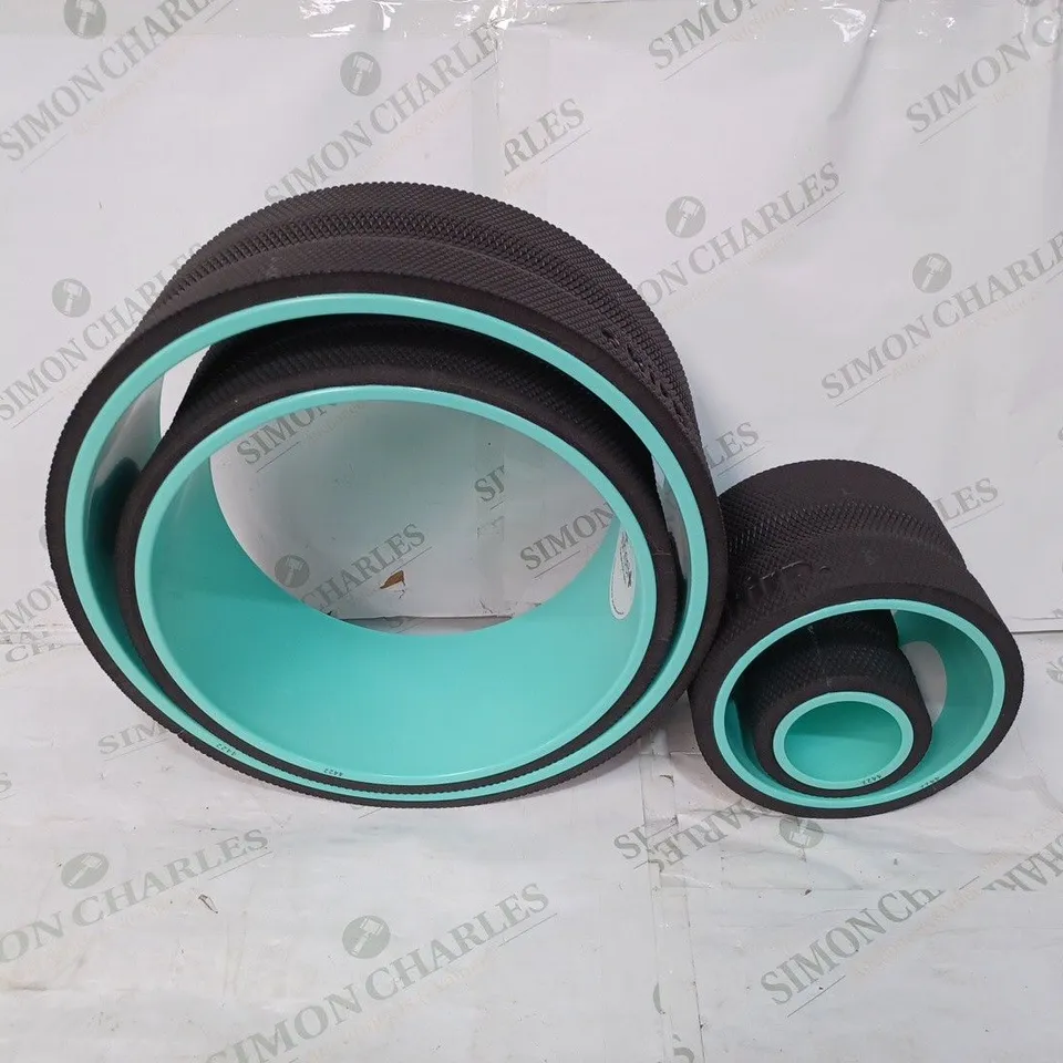 CHIRP WHEEL BACK STRETCHER FOAM PADDED FOR YOGA SET OF 4