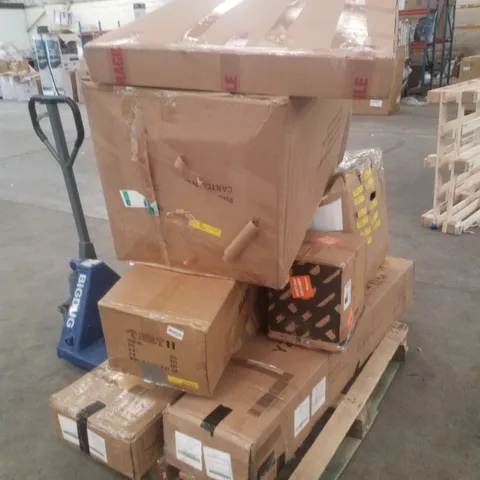 PALLET CONTAINING ASSORTED FLATPACK FURNITURE PARTS 