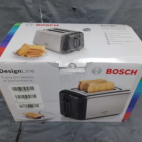 BOSCH DESIGN LINE TOASTER STAINLESS