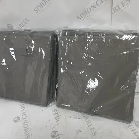 TWO ASSORTED LAUNDARY BASKET SETS