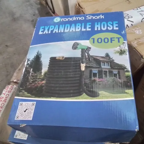 BOXED GRANDMA SHARK 100FT EXPANDABLE HOSE