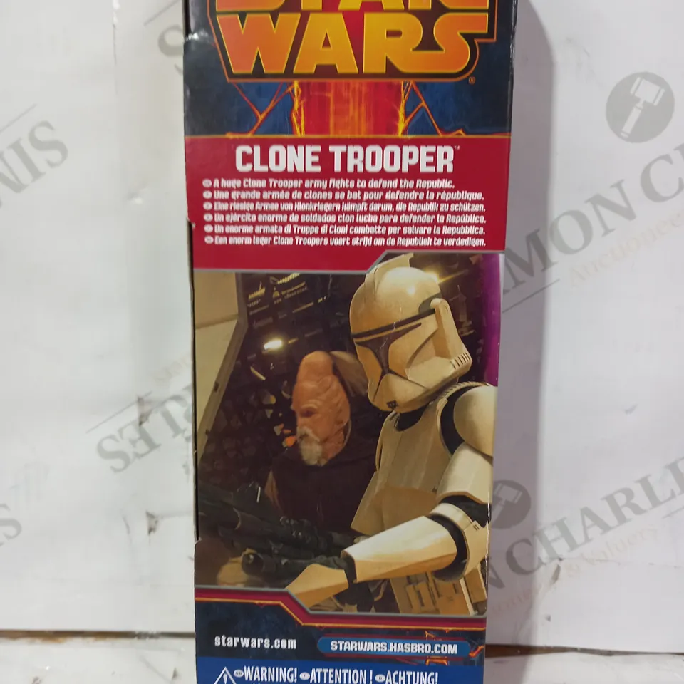 HASBRO STAR WARS CLONE TROOPER FIGURE