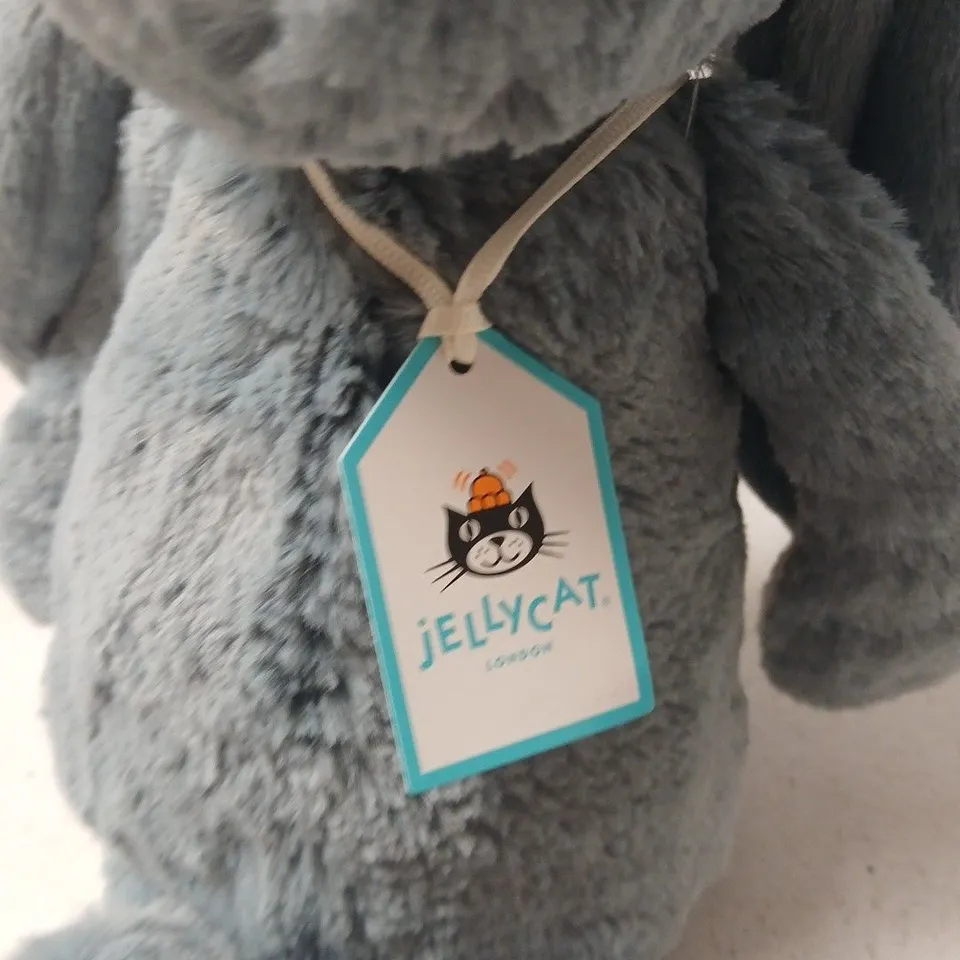 JELLYCAT - I AM BASHFUL DUSKY BLUE BUNNY
