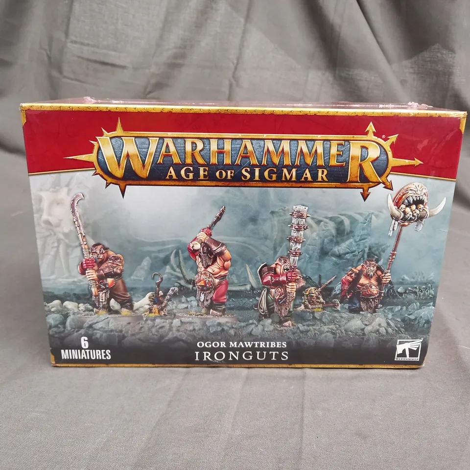 SEALED WARHAMMER AGE OF SIGMAR - OGOR MAWTRIBES - IRONGUTS