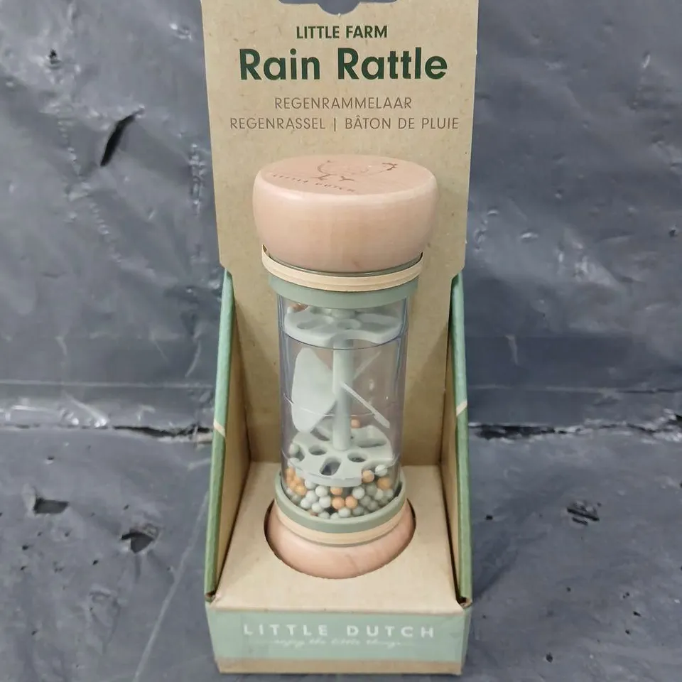 LITTLE FARM RAIN RATTLE 