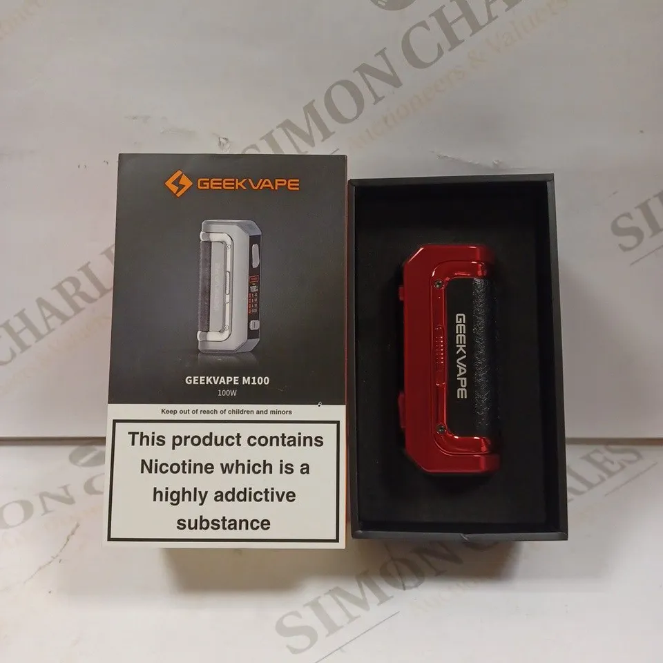 BOXED GEEKVAPE M100 AEGIS MINI 2 MOD IN RED