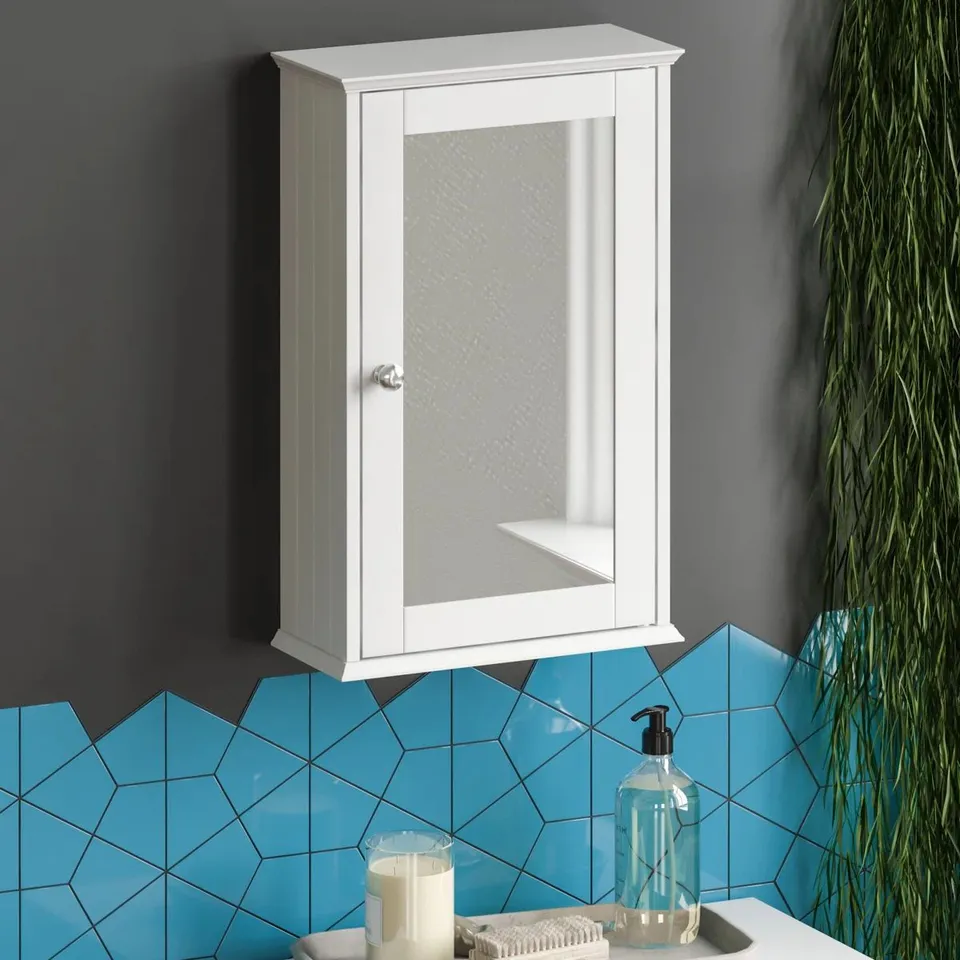 BOXED MILANO 340×530MM MOUNT MIRROR CABINET