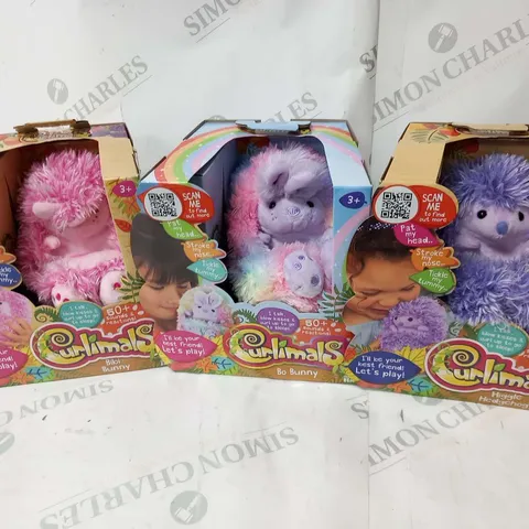 SIX BRAND NEW BOXED CURLIMALS