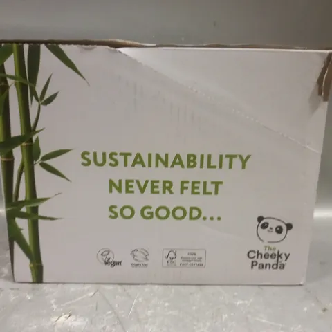 THE CHEEKY PANDA BAMBOO BIODEGRADABLE HANDY WIPES 