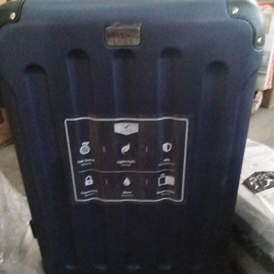 LUGG BLUE TRAVEL SUITCASE
