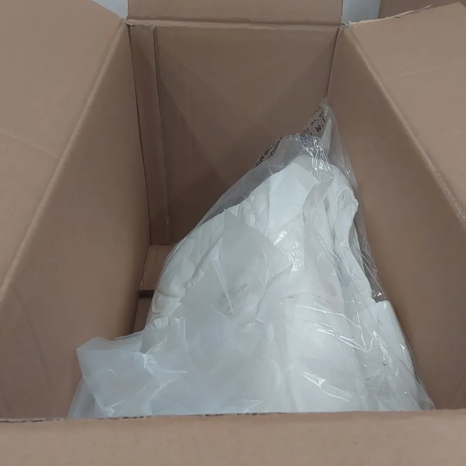 BOX CONTAINING APPROXIMATELY 3x BRAND NEW SIMPLY BE ECRU QUILTED JACKETS - SIZE 22