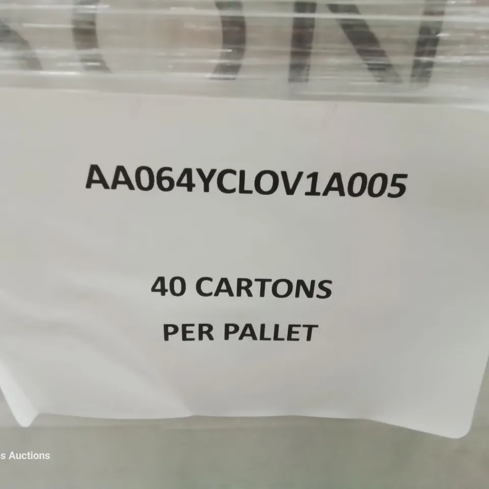 PALLET OF 40 CARTONS OF 5 BRAND NEW JOHNSONS CLOVELLEY WHITE TILES EACH 30 X 60cm 