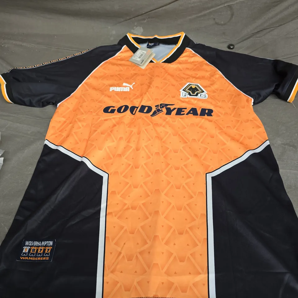 WOLVES 1996 HOME JERSEY SIZE XL