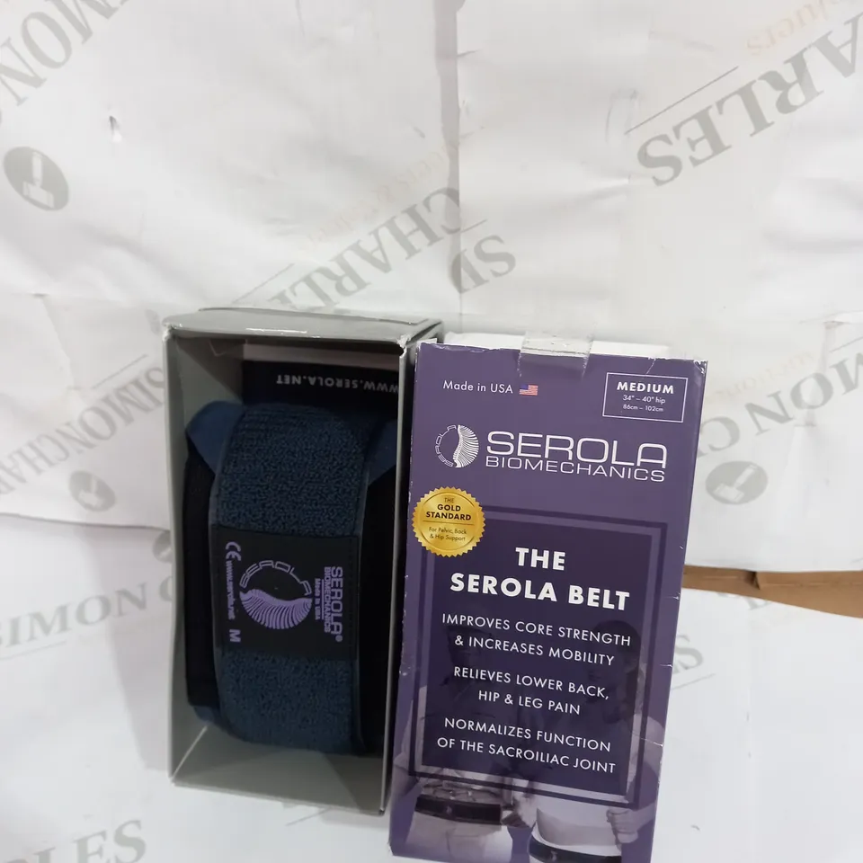 SEROLA SACROILIAC BELT FOR BACK PAIN