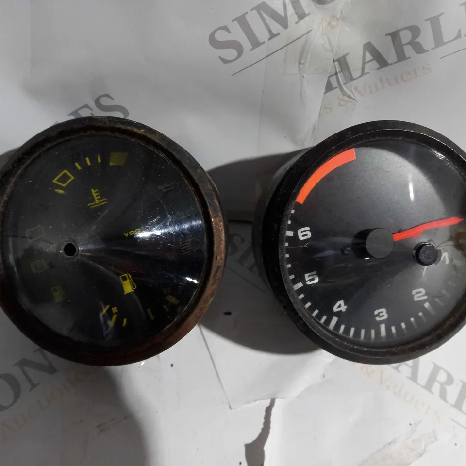 SET OF 2 SPEED O METER 