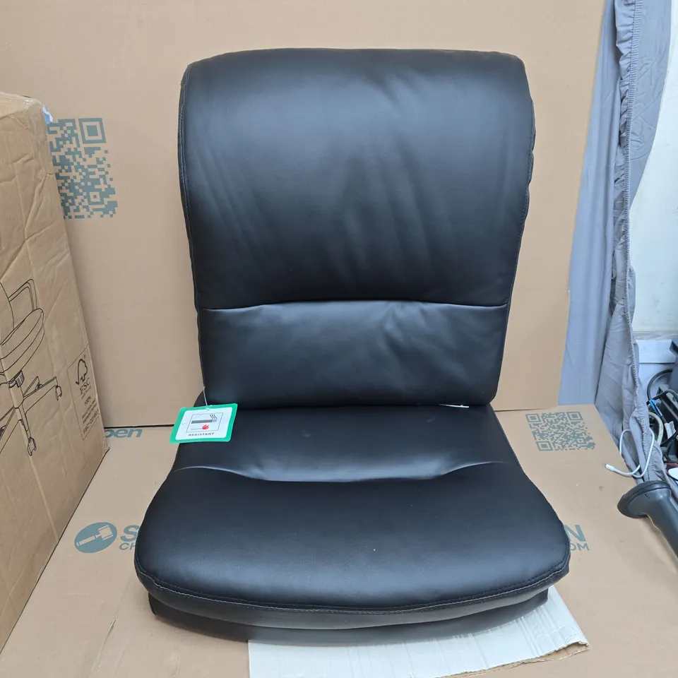 BOXED PLUTO OFFICE CHAIR - BLACK RRP £104.99