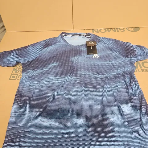 MONTIREX BLUE GYM TOP SIZE 2XL