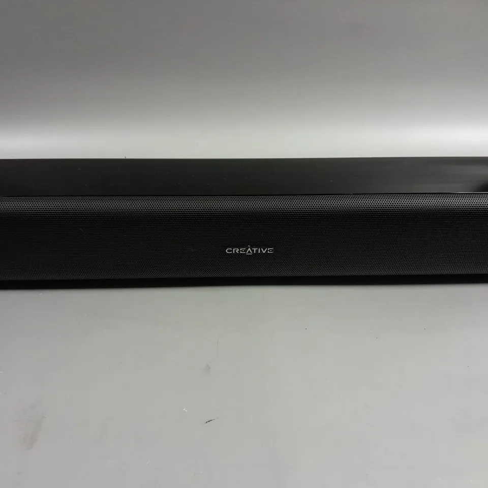 BOXED CREATIVE STAGE AIR COMPACT MULTIMEDIA UNDER MONITOR SOUNDBAR 