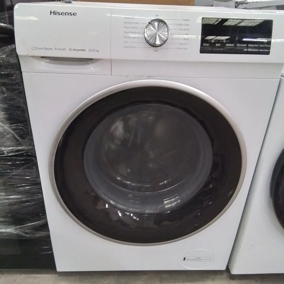 HISENSE WDQY1014EVJM 10/6KG WASHING MACHINE