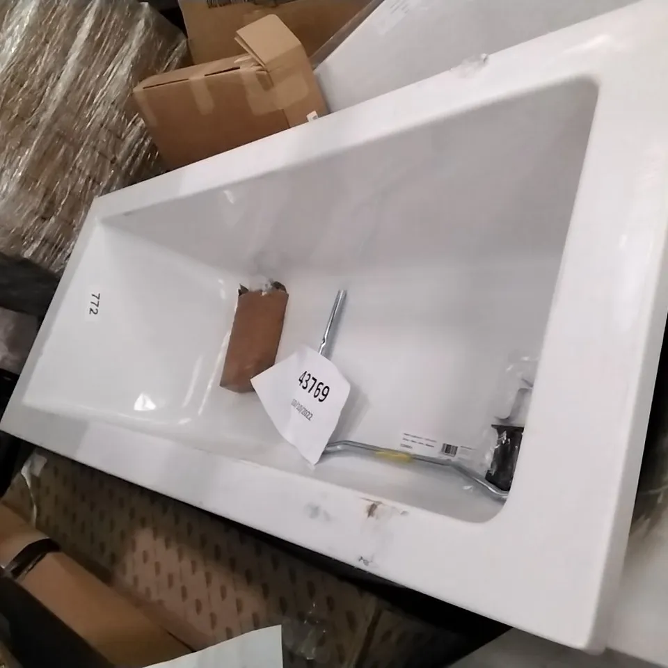 TEMPO CUBE BATH 170X70 WHITE 