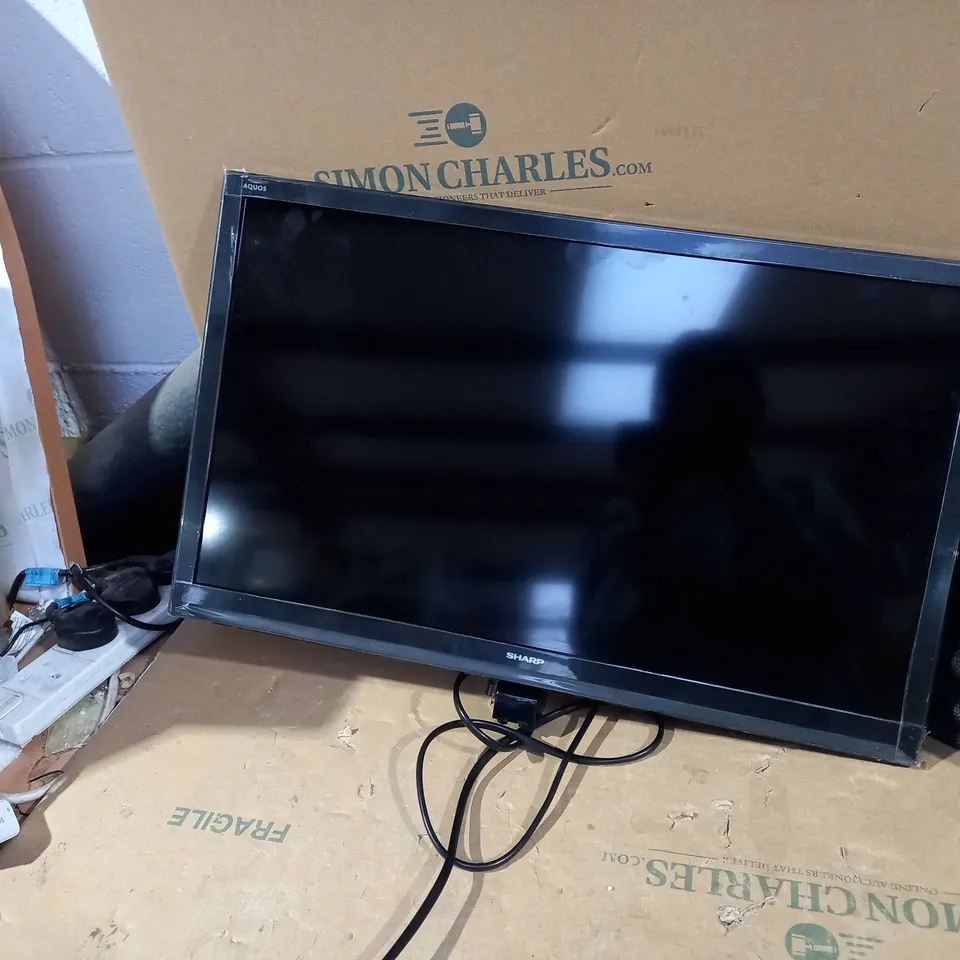 SHARP LC-24DHF4011K 24 INCH HD READY LED TV WITH FREEVIEW HD AND BUILT-IN DVD PLAYER