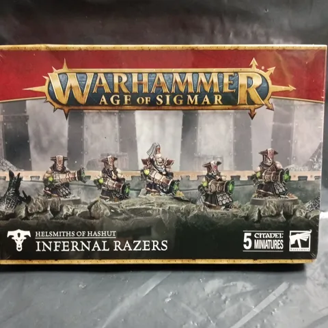 WARHAMMER AGE OF SIGMA HELSMITHS OF HASHUT - INFERNAL RAZERS - 5 CITADEL MINIATURES