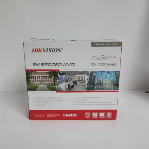 HIKVISION ACUSENSE EMBEDDED NVR DS-7600 SERIES