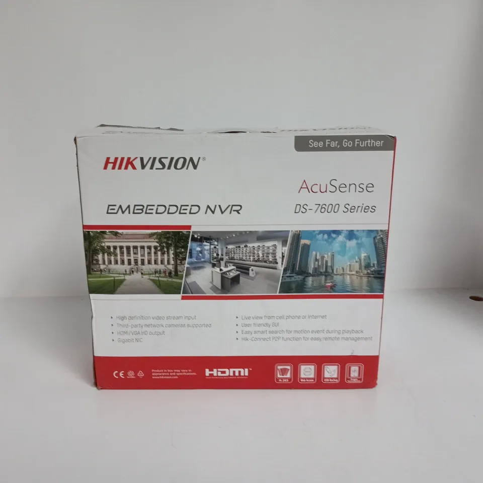HIKVISION ACUSENSE EMBEDDED NVR DS-7600 SERIES