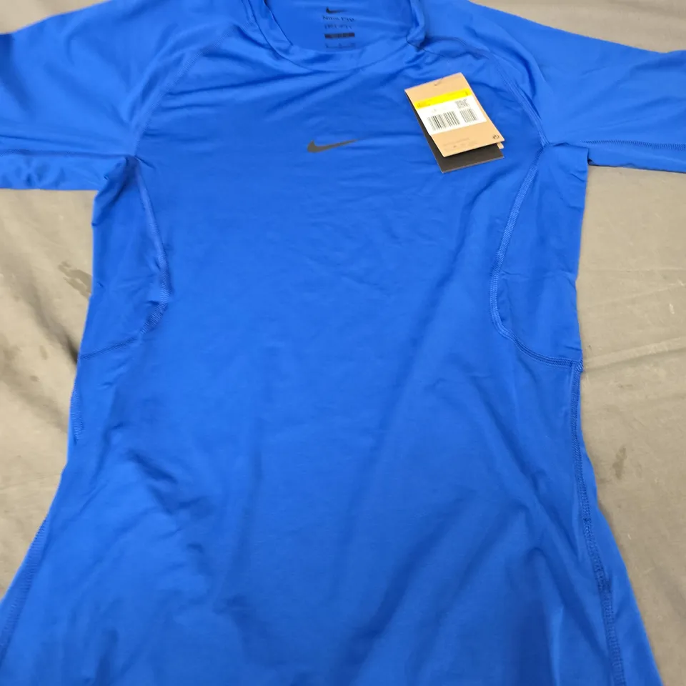NIKE MEN’S BLUE T‑SHIRT – SIZE M (DRI‑FIT)