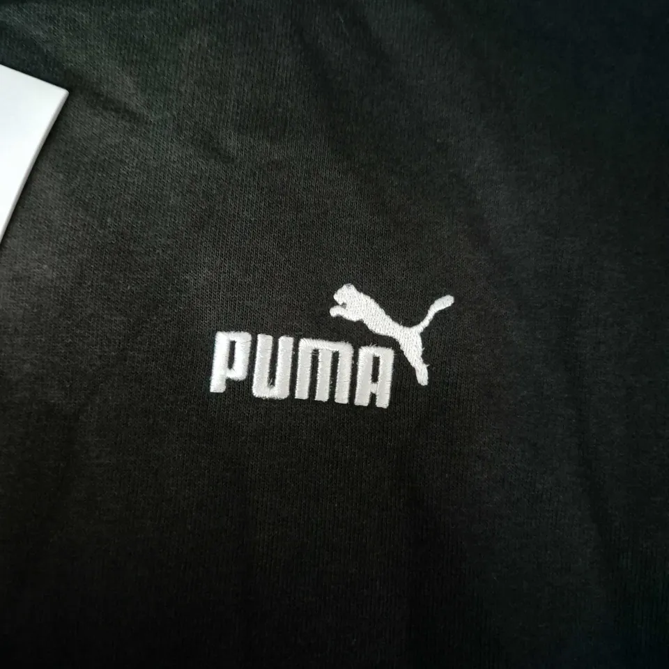 PUMA RELAXED SWEATSHIRT – BLACK, WOMEN'S, US L