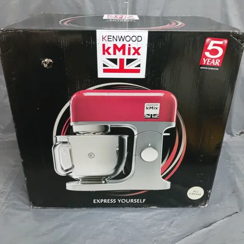 BOXED KENWOOD KMIX STAND MIXER - ALL CREAM