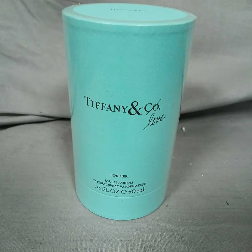 BOXED AND SEALED TIFFANY AND CO LOVE FOR HER EAU DE PARFUM 50ML