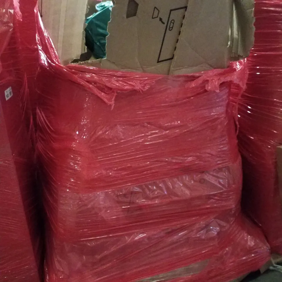 PALLET CONTAINING ASSORTED PRODUCTS INCLUDING GAMING MOUSE PAD, CHAIR MAT, DOOR MAT, WINDOW FILM, MATTRESS 