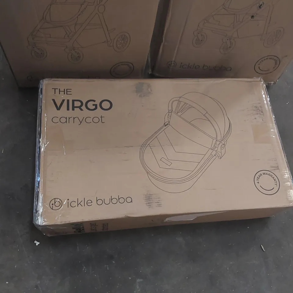 BOXED ICKLE BUBBA VIRGO TRAVEL SYSTEM - BLACK (3 BOXES)