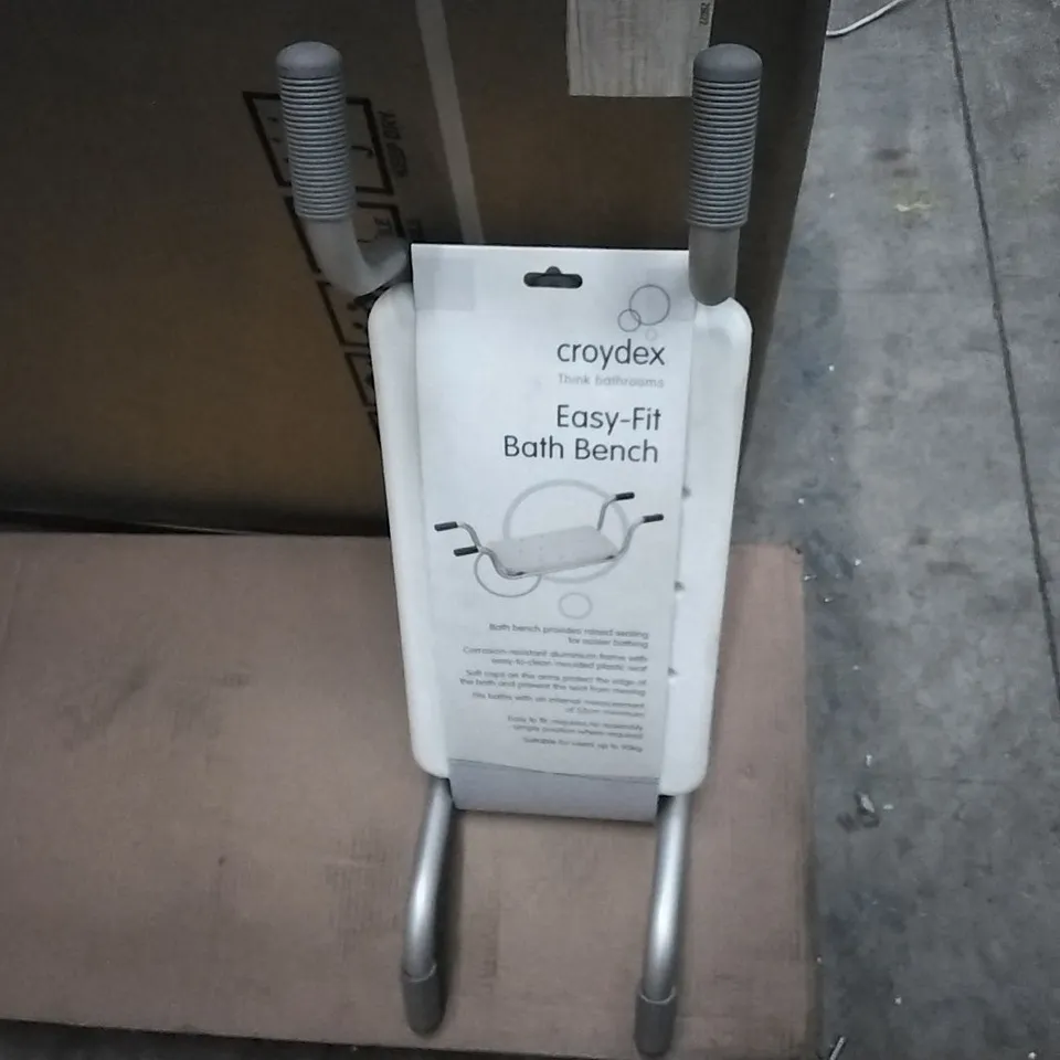 CROYDEX EASY FIT BATH BENCH 