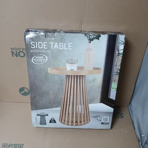 HOME ACCENTS DECORATIONS SIDE TABLE – Ø40CM X H50CM