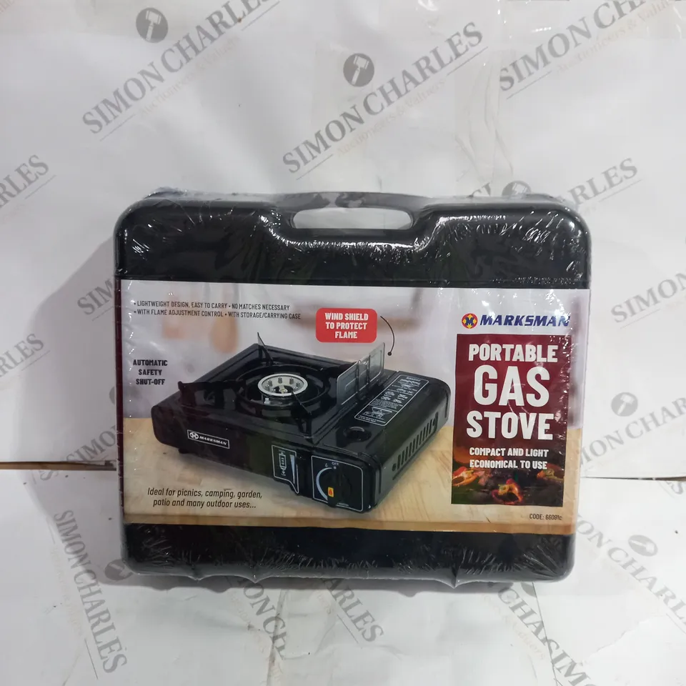 SEALED MARKSMAN PORTABLE GAS STOVE