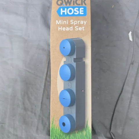 QWICK HOSE MINI SPRAY HEAD SET – GARDEN HOSE ACCESSORY